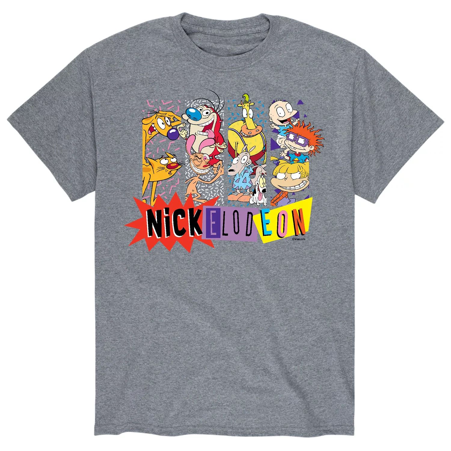 Мужская футболка Nick All Stars Nickelodeon 90-х годов Licensed Character мужская футболка nickelodeon 90 е это сплошной графический рисунок licensed character