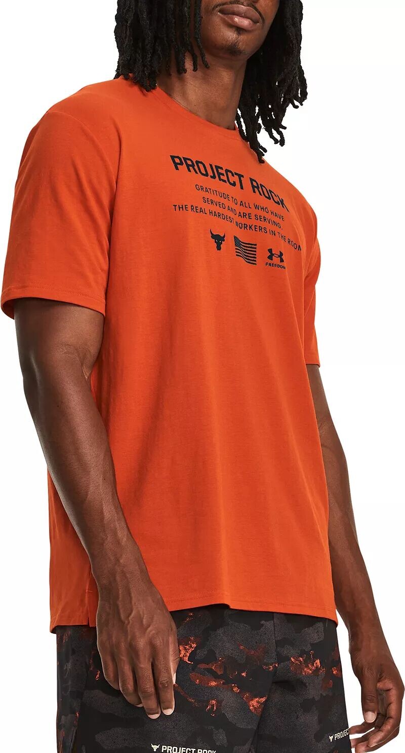 

Мужская футболка с короткими рукавами Under Armour Project Rock Veterans Day