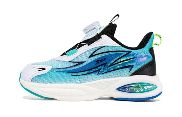 Детские кроссовки PS Low-top University Blue/White/Black Xtep, синий
