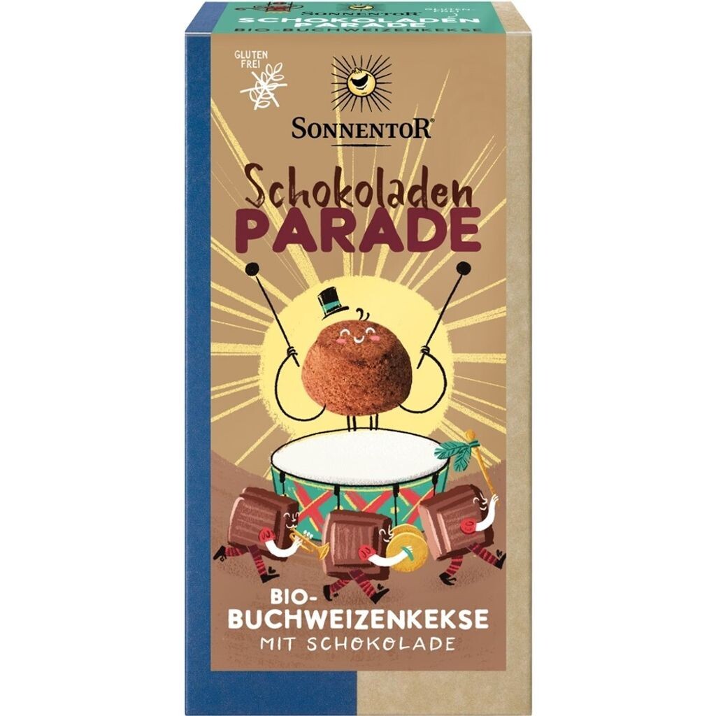 

Печенье Sonnentor Chocolate Parade гречневое 100 г