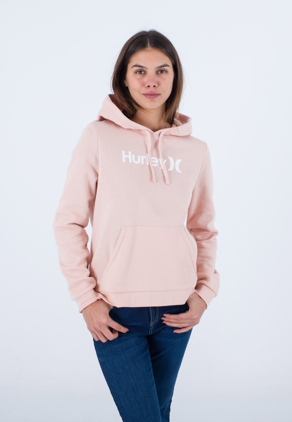 

Толстовка с капюшоном Hurley, розовый