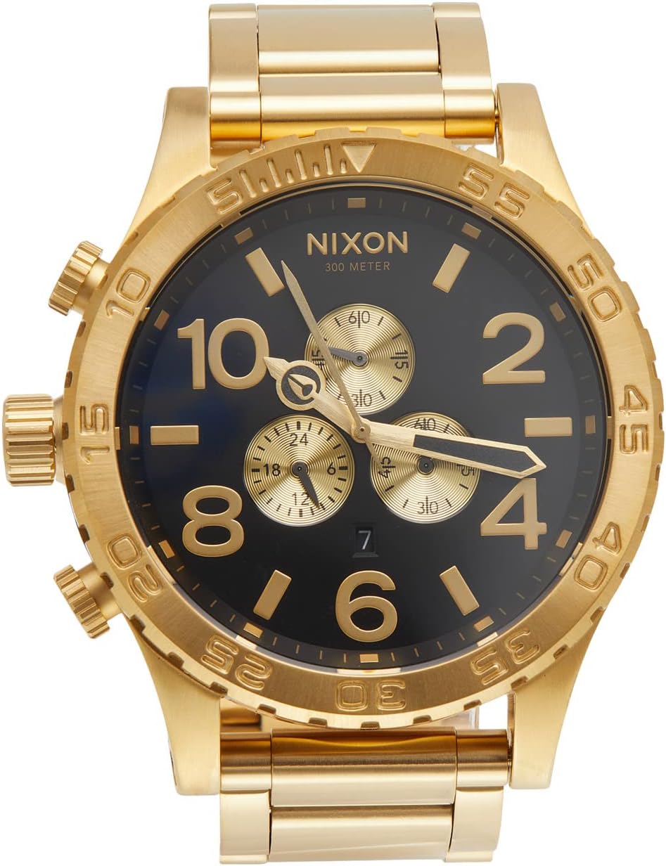 Часы 51-30 Chrono Nixon, цвет All Gold/Black