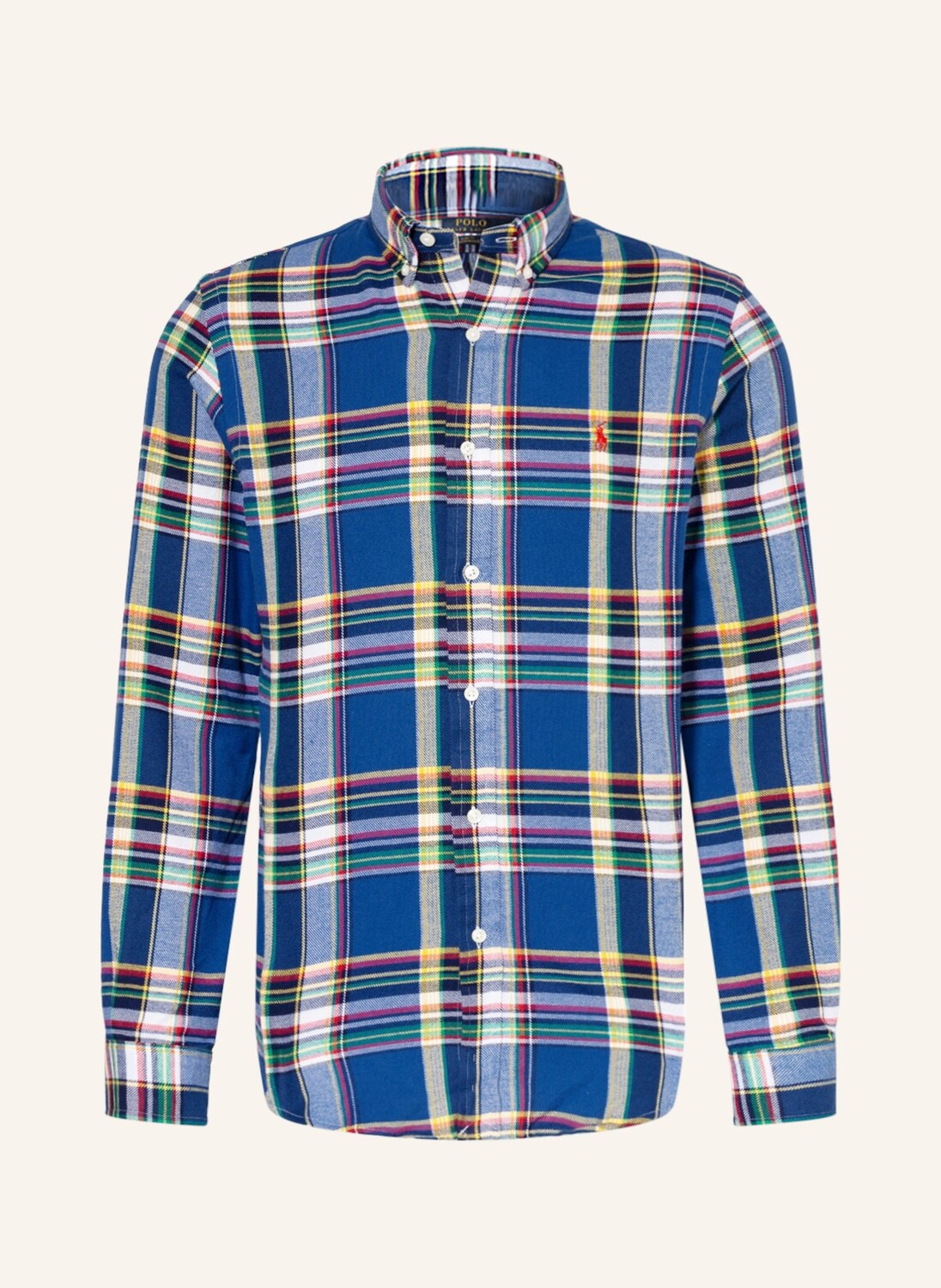 

Рубашка POLO RALPH LAUREN Slim Fit, синий