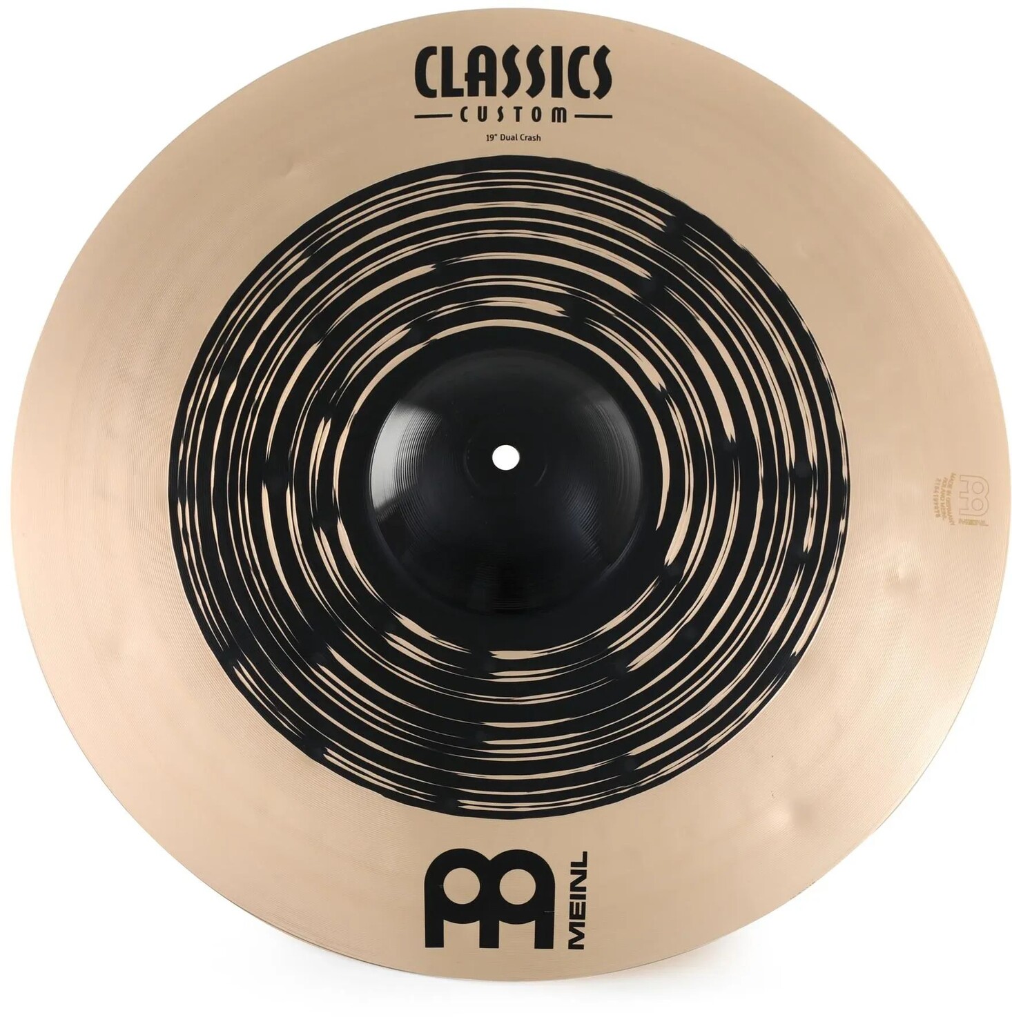 

Тарелки Meinl Classics Custom Dual Crash 19 дюймов
