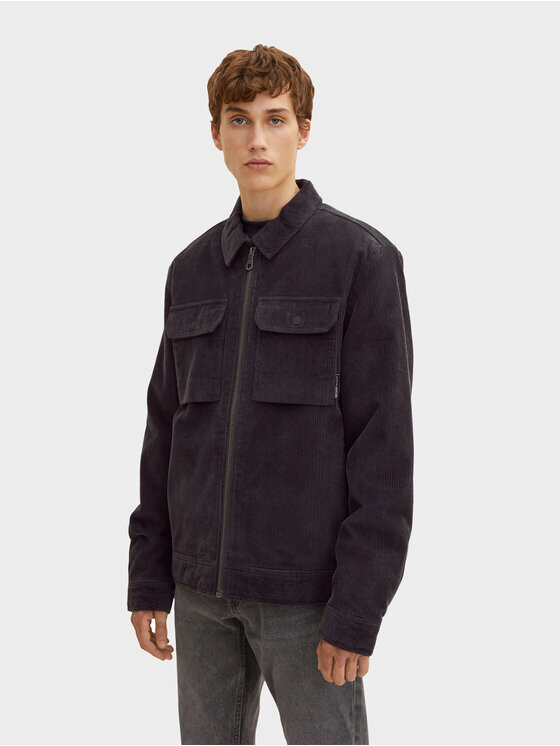 

Переходная куртка стандартного кроя Tom Tailor Denim, серый