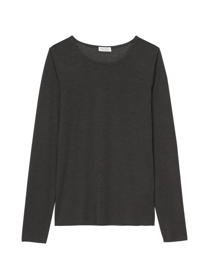 

Лонгслив Marc O'Polo regular, цвет deep grey melange
