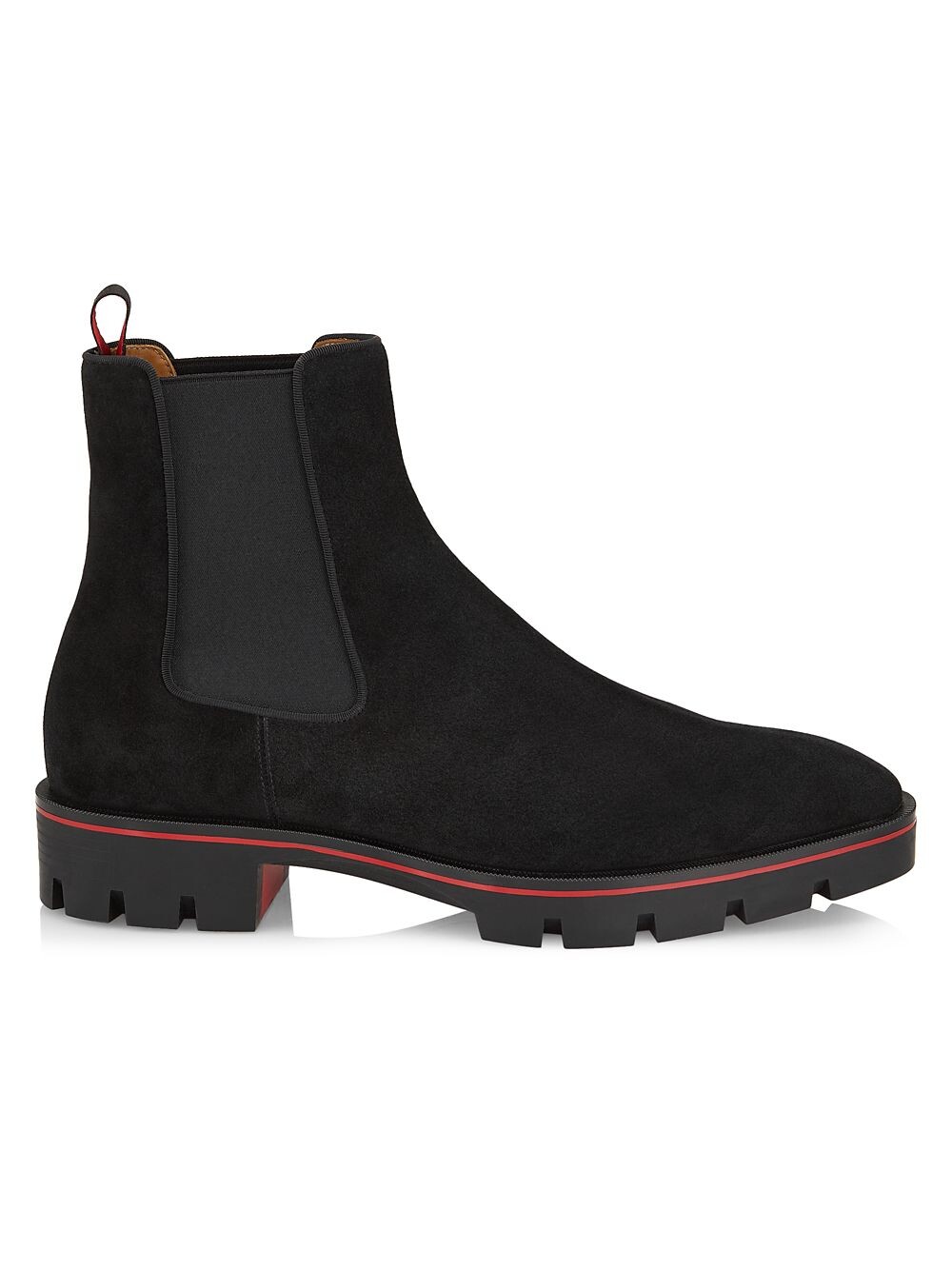 

Ботинки челси с кожаной подошвой Alpinosol Christian Louboutin, черный