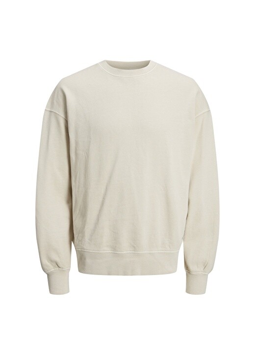 

Бежевый мужской свитшот с круглым вырезом Jack & Jones