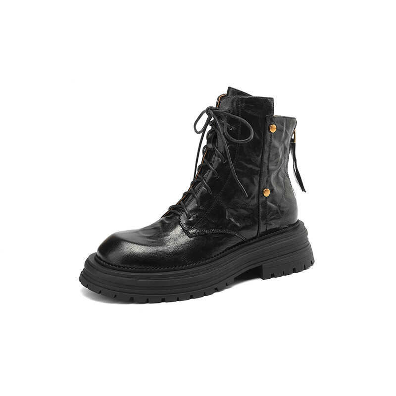 

Ботинки Martin Boot женские Amazing Cure, цвет Black Fleece-lined