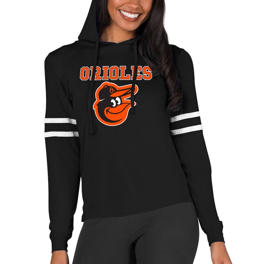 

Футболка с длинным рукавом Concepts Sport Baltimore Orioles, черный