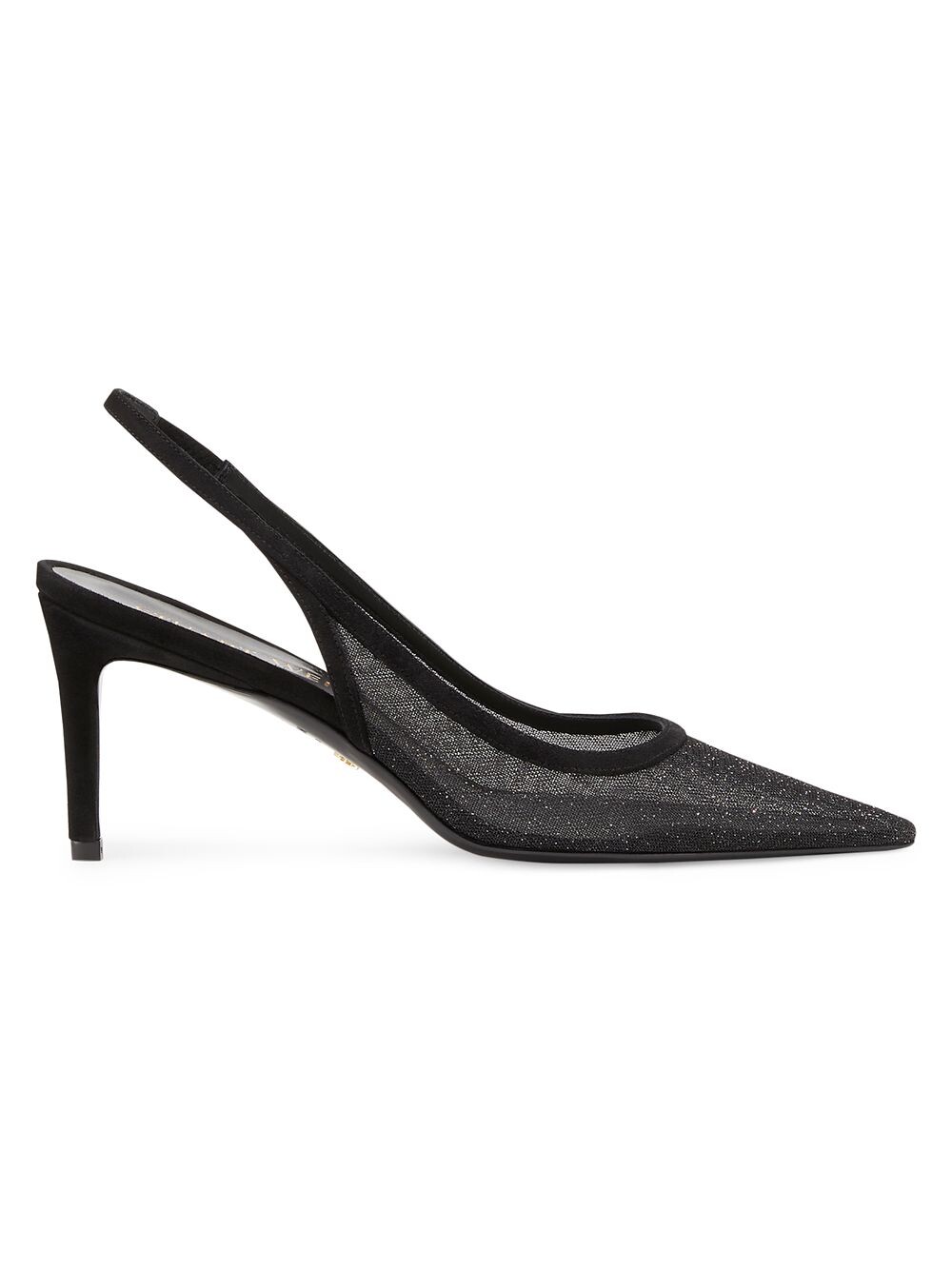 

Туфли Stuart 75MM с ремешком на пятке Stuart Weitzman, черный