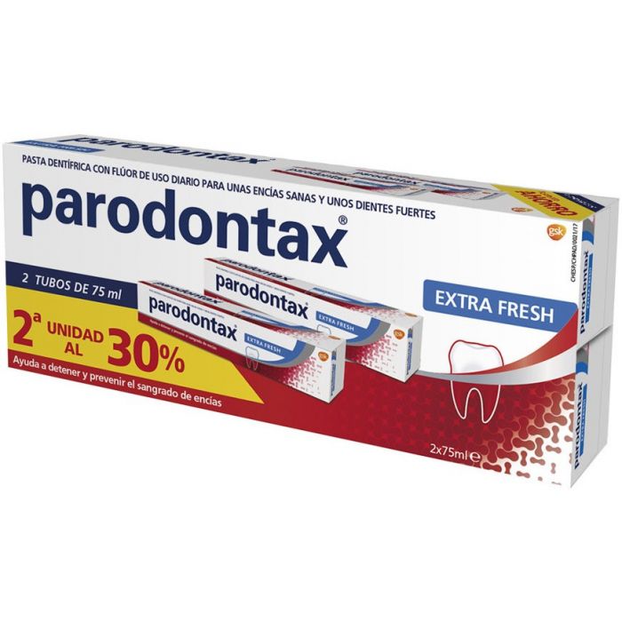 Зубная паста Pasta de Dientes Extra Fresh Parodontax, 75 ml пародонтакс з щ классик экстра мягкая