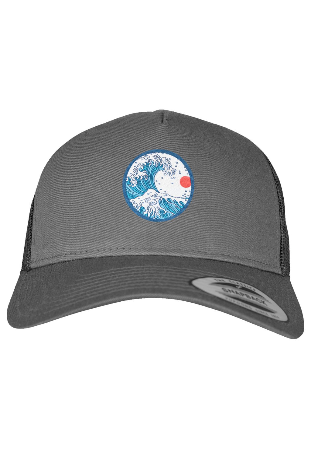 

Бейсболка RETRO TRUCKER KANAGAWA F4NT4STIC, цвет charcoal