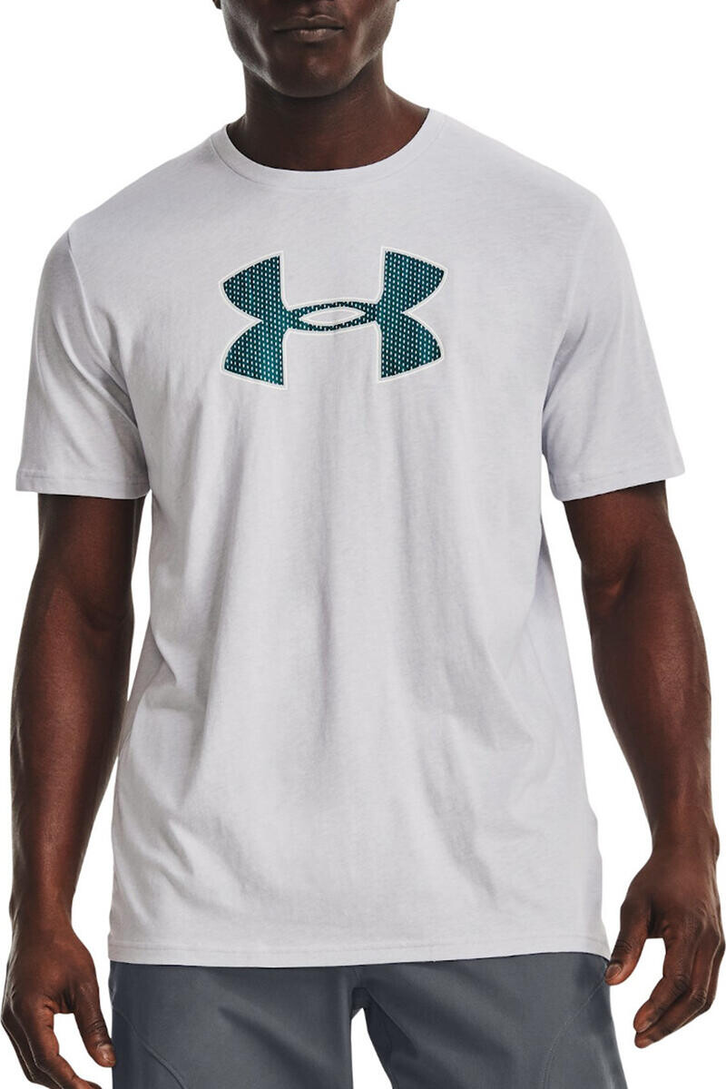 

Футболка с короткими рукавами и большим логотипом Under Armour, светло-серый