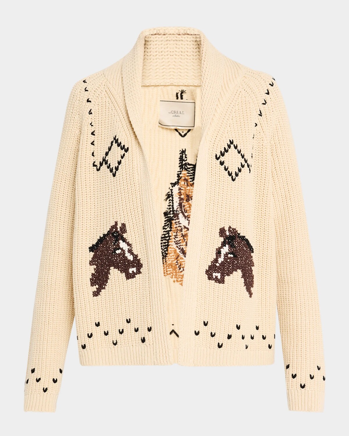 

Кардиган The Horse Lodge The Great, цвет Cream Cream