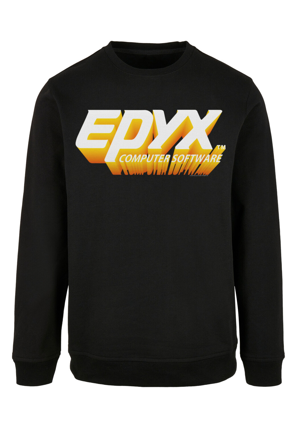 

Пуловер F4NT4STIC Sweatshirt Retro Gaming EPYX Logo 3D, черный