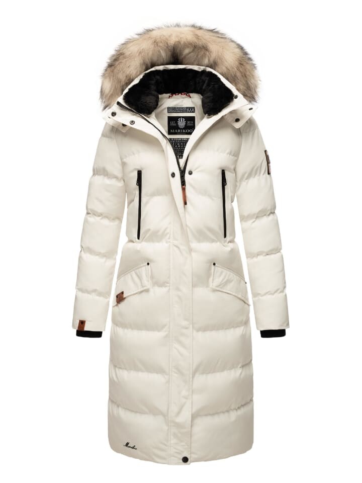 

Пуховик Marikoo Schneesternchen, цвет off white