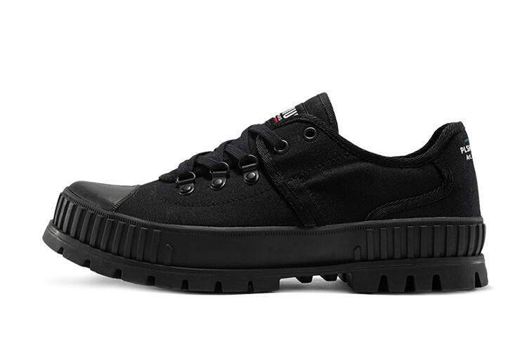 

Низкие парусиновые кроссовки Palladium Pallashock Hkr Lo, черные