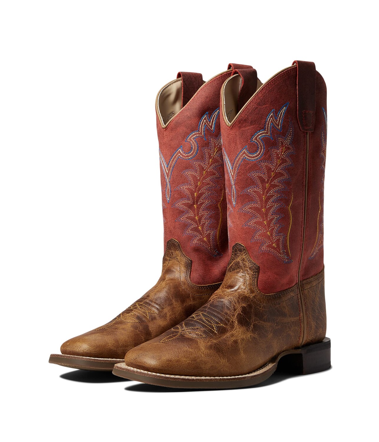 

Ботинки Old West Kids Boots Red (Big Kid)