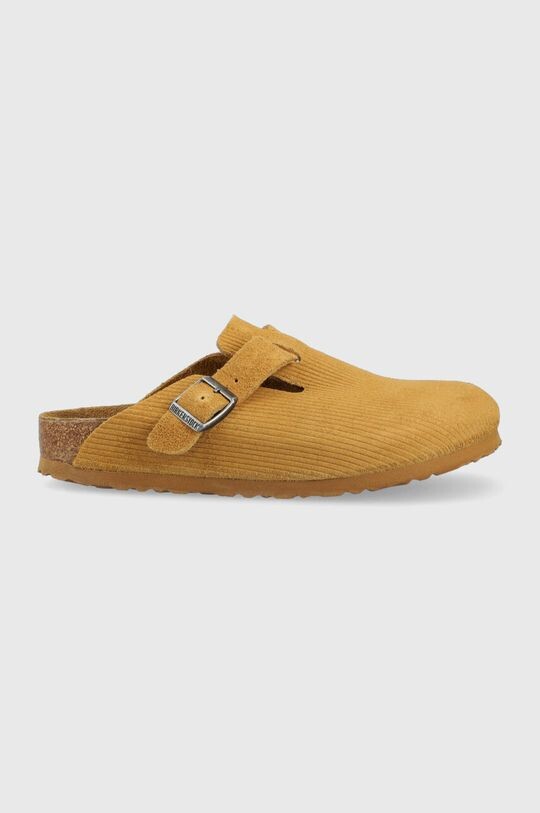 

Вельветовые замшевые тапочки Boston Birkenstock, бежевый