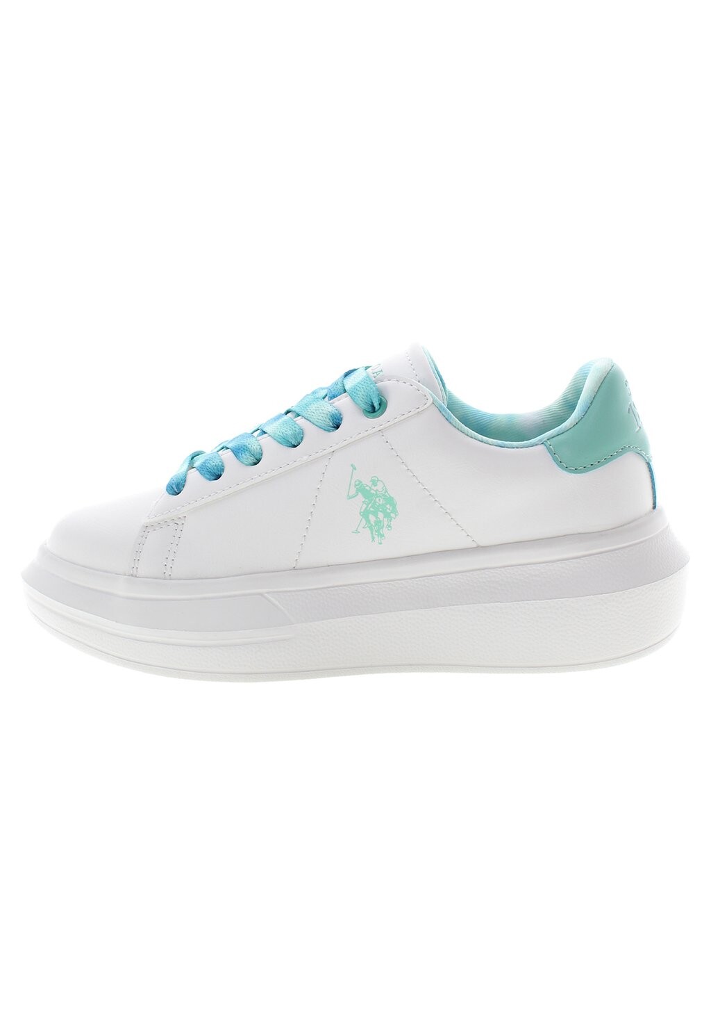 

Кроссовки низкие HELIS013 U.S. Polo Assn., цвет white/light green