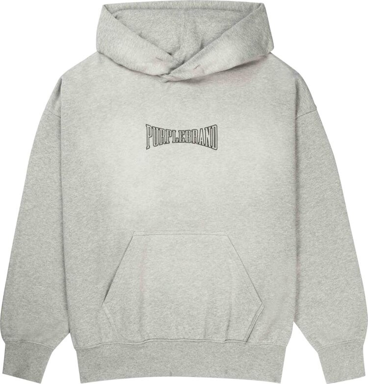 

Худи PURPLE BRAND Pullover 'Heather', серый