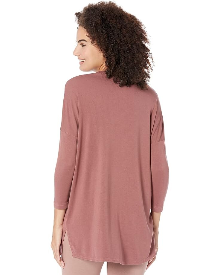 

Футболка Hard Tail 3/4 Sleeve Slouchy Luxe Tee, цвет Santa Fe