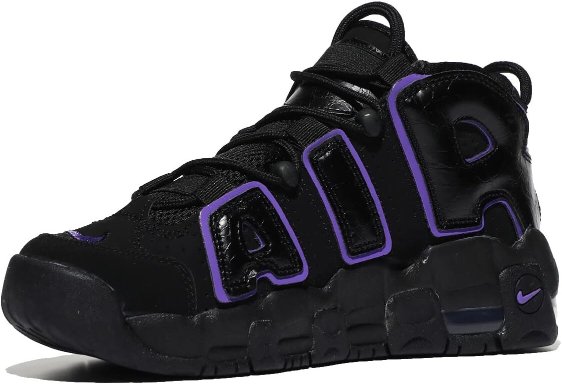 

Кроссовки Air More Uptempo Nike, цвет Black/Action Grape/White/Metallic Gold
