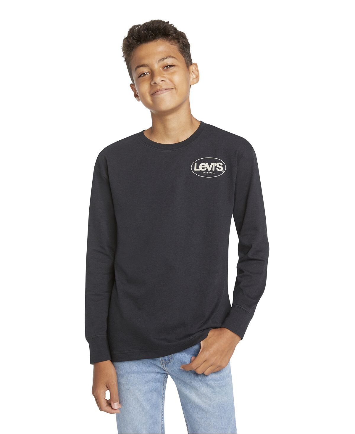 

Футболка с круглым вырезом и логотипом Big Boys Surf с длинными рукавами Levi's