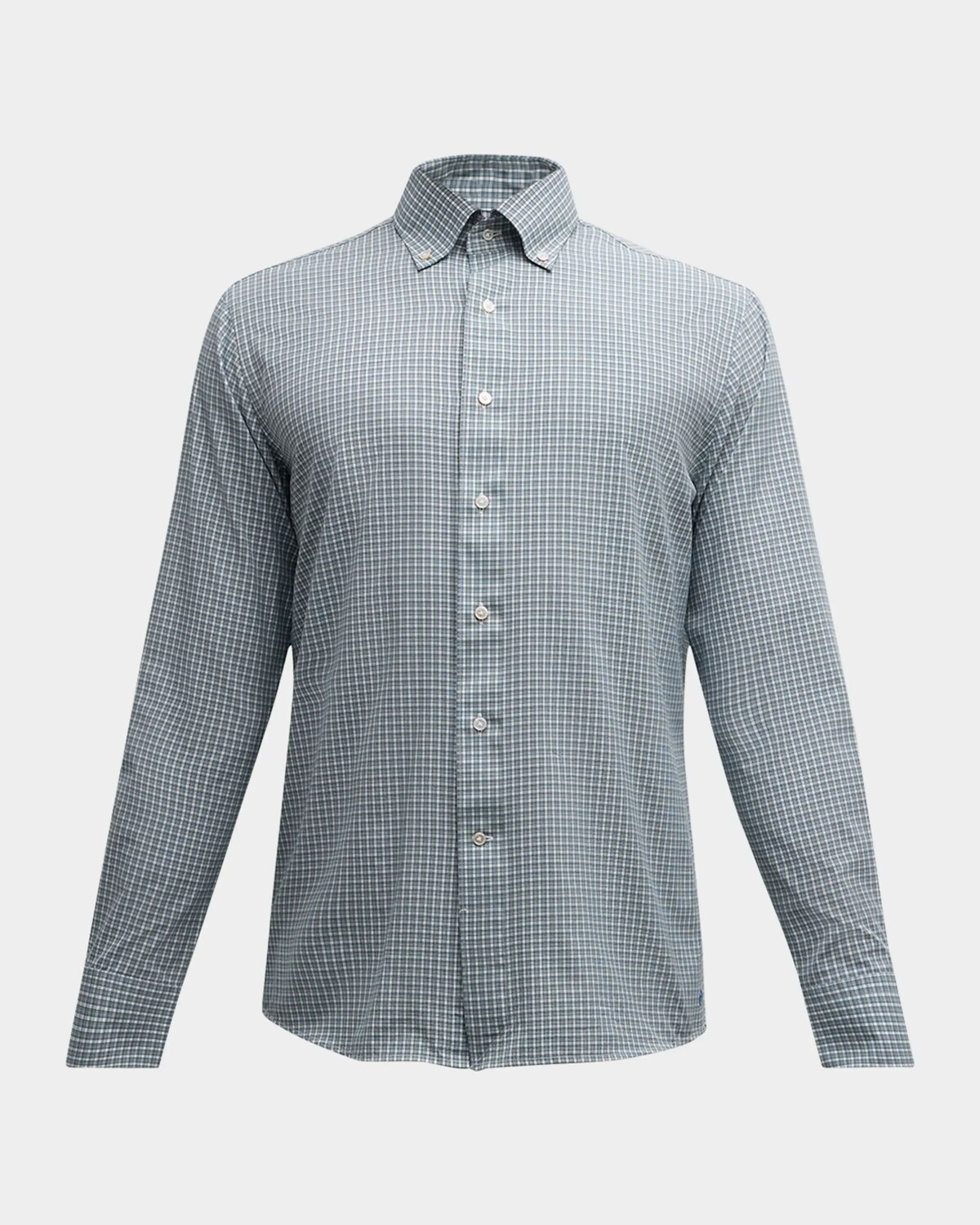 

Мужская спортивная рубашка Cheviot Performance из поплина Peter Millar, цвет Lacinato