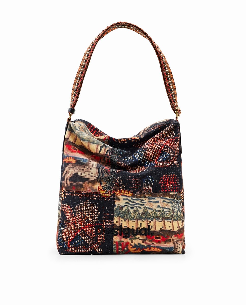 

Сумка среднего размера. Дизайн М. Кристиана Лакруа Desigual, черный