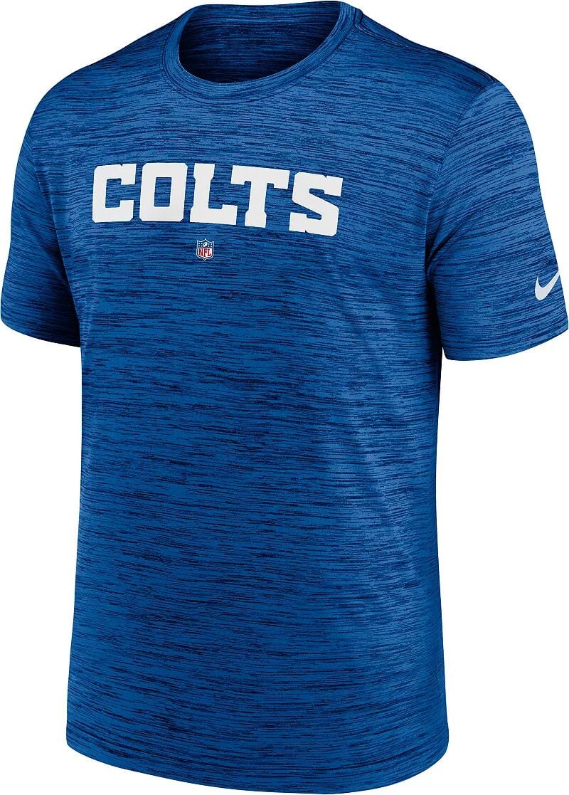 

Мужская синяя футболка Nike Indianapolis Colts Sideline Velocity