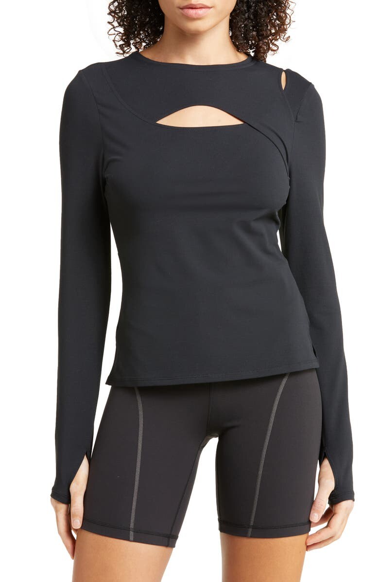 

Студийный топ Performance Cutout ZELLA, черный