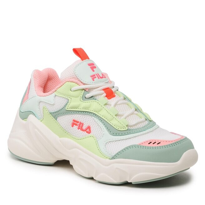 Кроссовки Fila Collene Cb Kids FFK0083.13229 Marshmallow/Lime Cream, бежевый