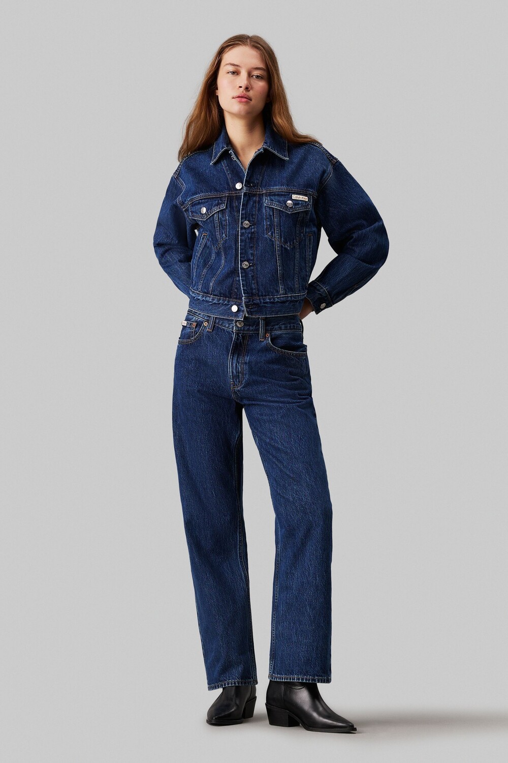 

Прямые джинсы Hero 90 х Calvin Klein, черный