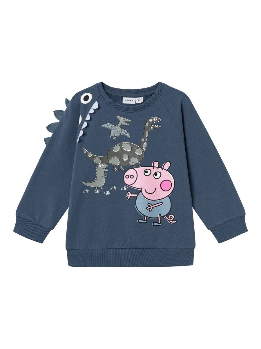 

Толстовка NAME IT APO PEPPA PIG, цвет Smoke blue/Dark blue