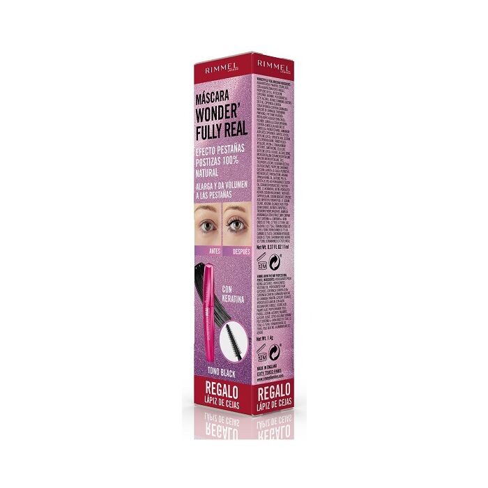 

Набор косметики Rimmel Wonder Fully Real Black + Eyb Rimmel, Multicolor