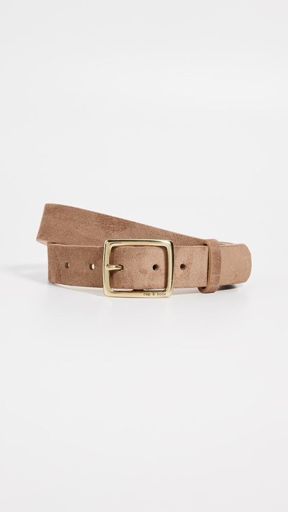 

Ремень Rag & Bone Boyfriend, кэмел