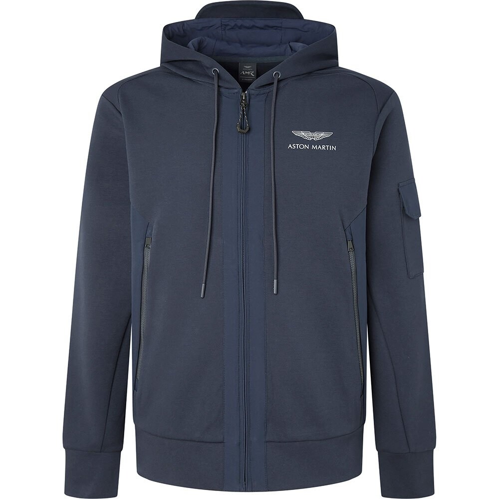 

Толстовка Hackett Amr Utility Trck Full Zip, синий