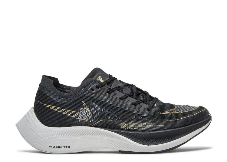 

Кроссовки Nike ZOOMX VAPORFLY NEXT% 2 'BLACK METALLIC GOLD COIN', черный