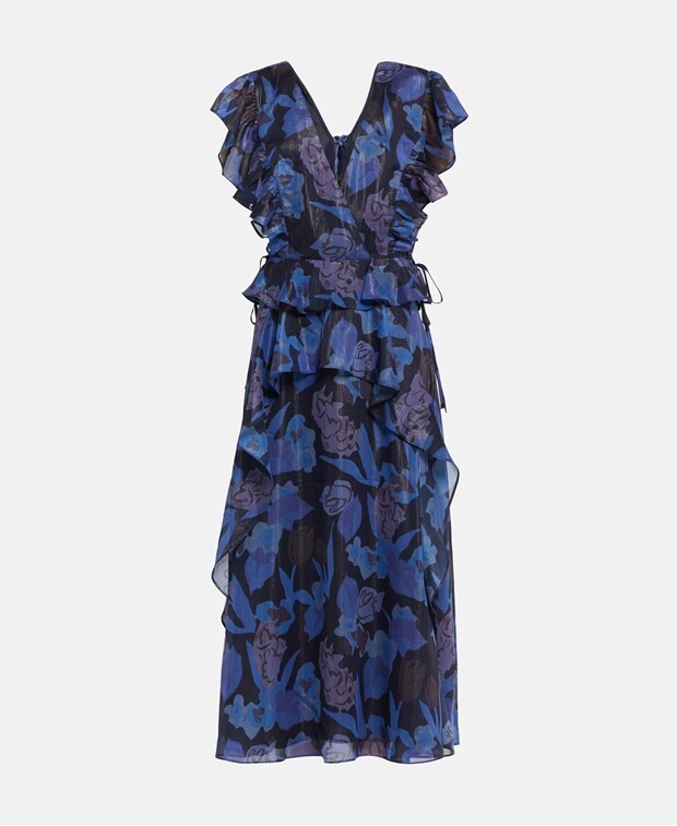 

Длинное платье Ted Baker, темно-синий