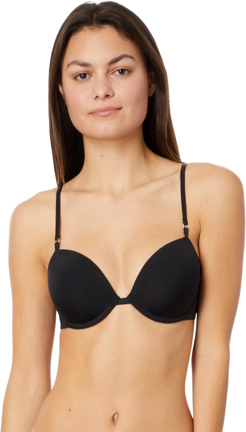 

Бюстгальтер Calvin Klein Underwear Minimalist Micro Lightly Lined Demi Bra, черный