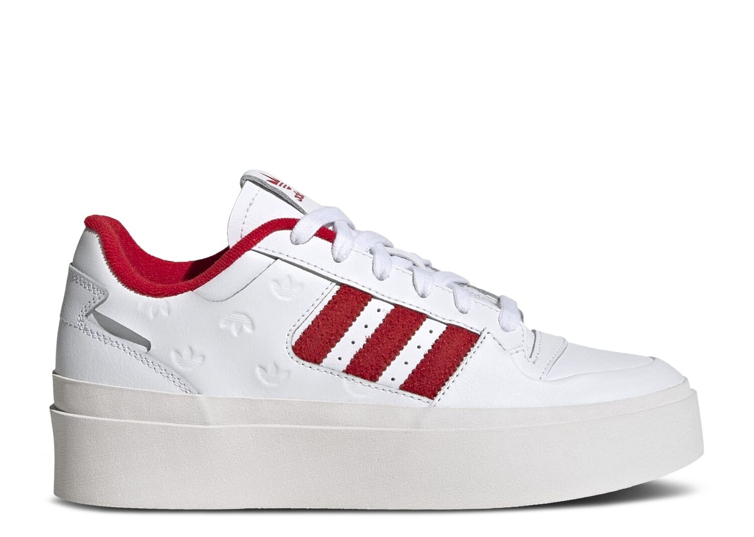 

Кроссовки adidas Wmns Forum Bonega 'Allover Debossed Trefoils - White Scarlet', белый