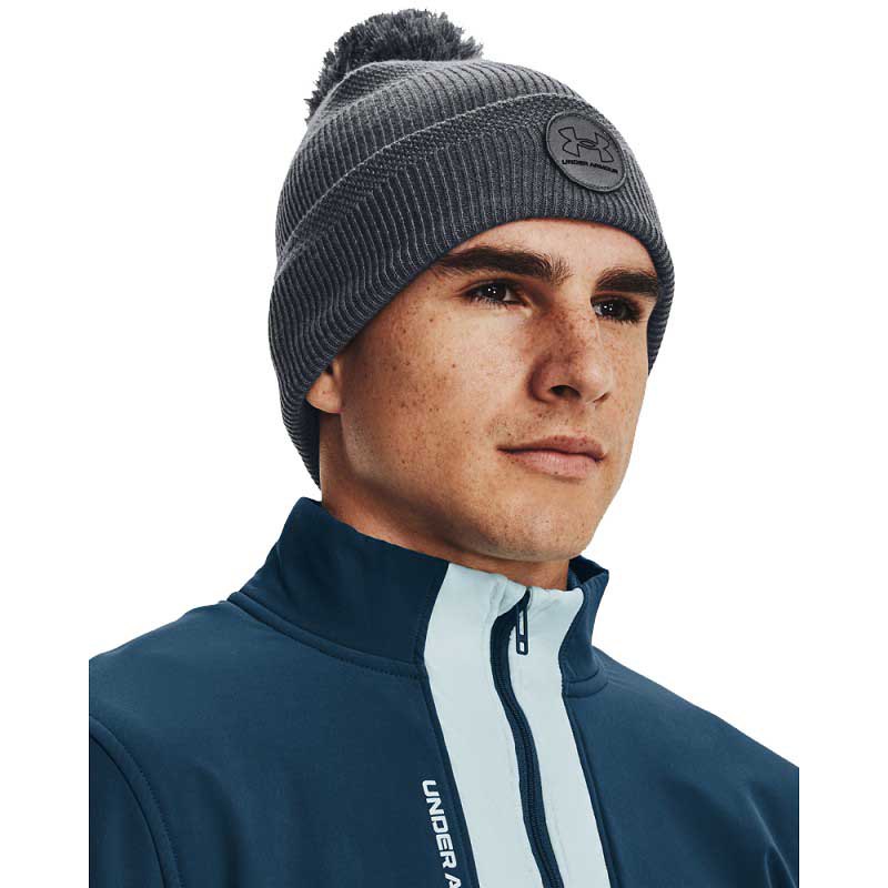 Шапка Under Armour Driver Pom CGI, синий шапка унисекс under armour ua driver pom размер 58 60 rus