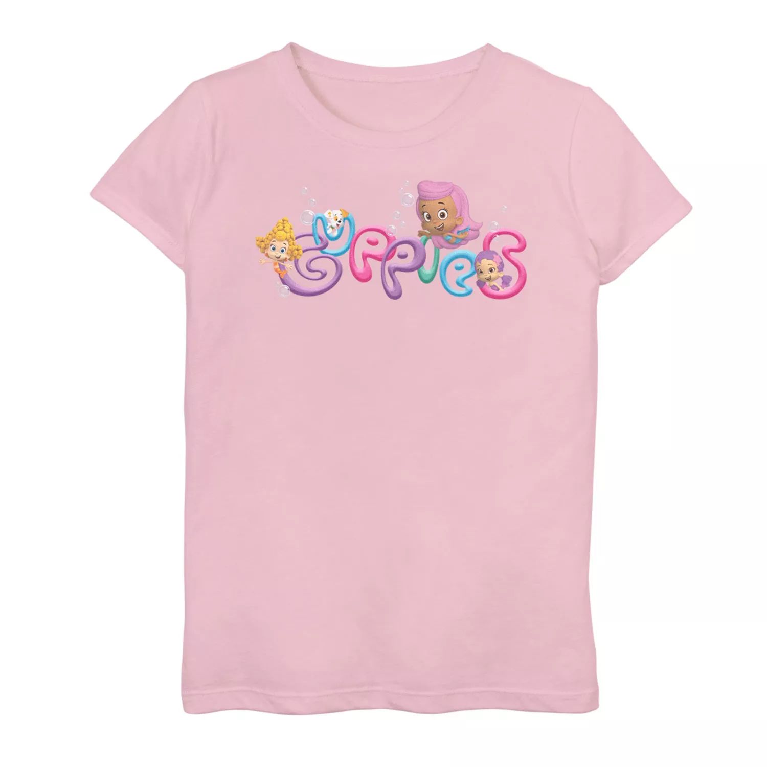 цена Футболка с логотипом для девочек 7–16 лет Bubble Guppies Girl Guppies Licensed Character