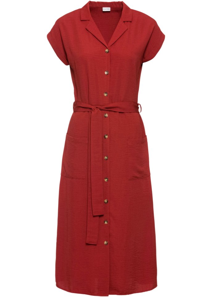 Платье-блузка Bodyflirt, красный подарочный рог средний 2