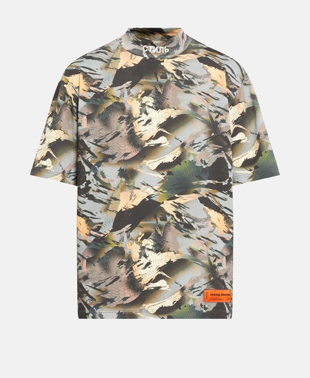 

Футболка Heron Preston, цвет Moss