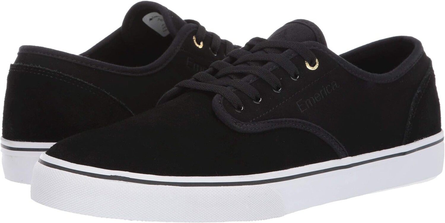 

Кроссовки Wino Standard Emerica, цвет Black/White/Gold