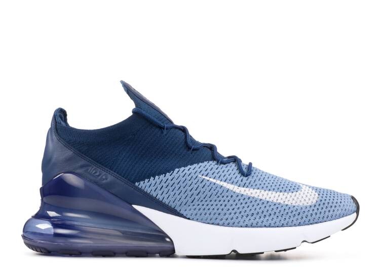 

Кроссовки Nike AIR MAX 270 FLYKNIT 'WORK BLUE', синий