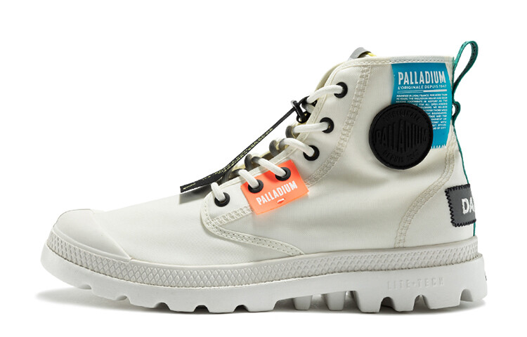 

Pampa Canvas Shoes Unisex High-top White Palladium